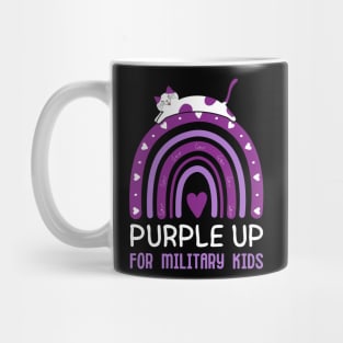 Purple Up For Military Kids Mug
